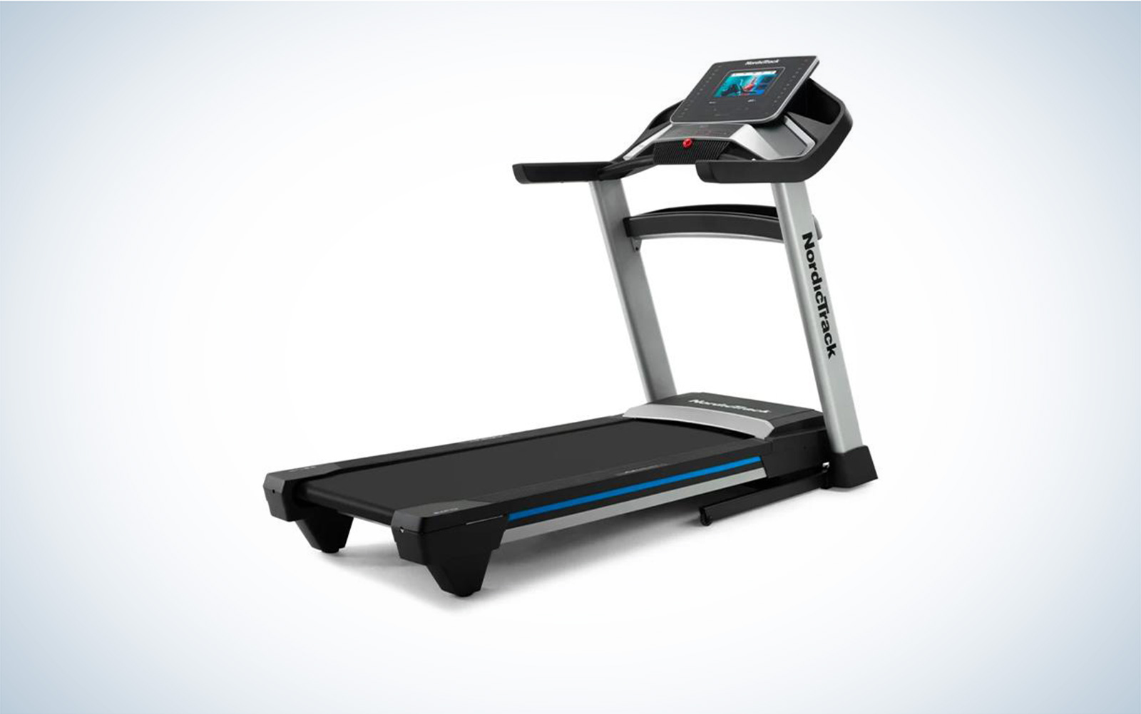 NordicTrack 10i treadmill on a plain background