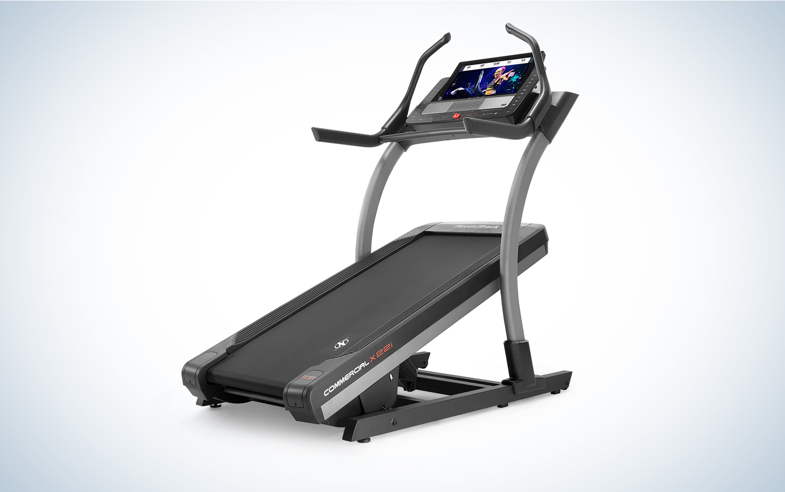 NordicTrack X22i commercial treadmill on a plain background