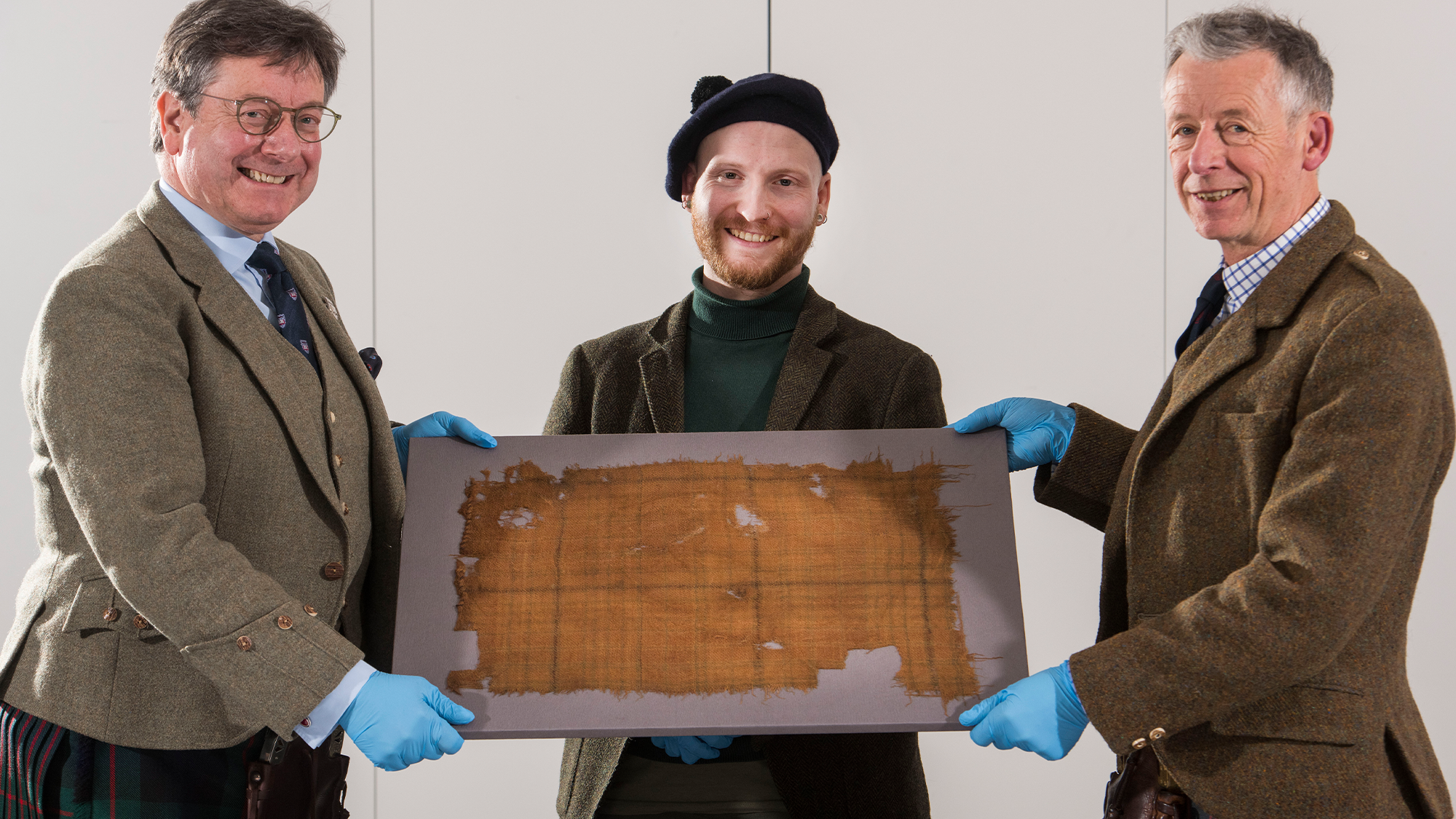 Slàinte mhath! The oldest piece of Scottish tartan fabric has been identified.