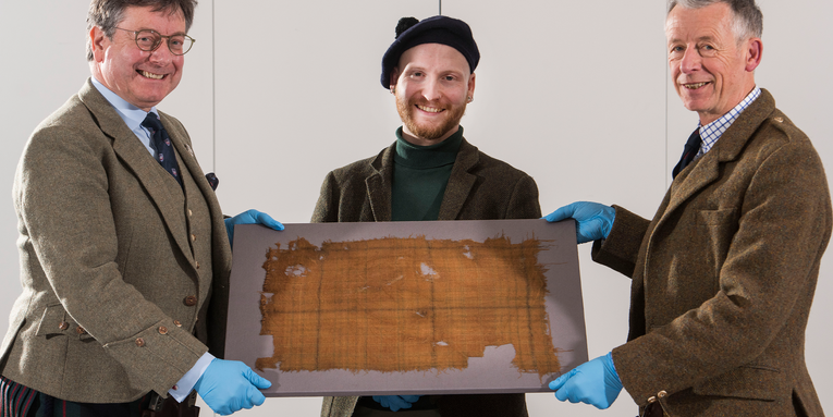 Slàinte mhath! The oldest piece of Scottish tartan fabric has been identified.