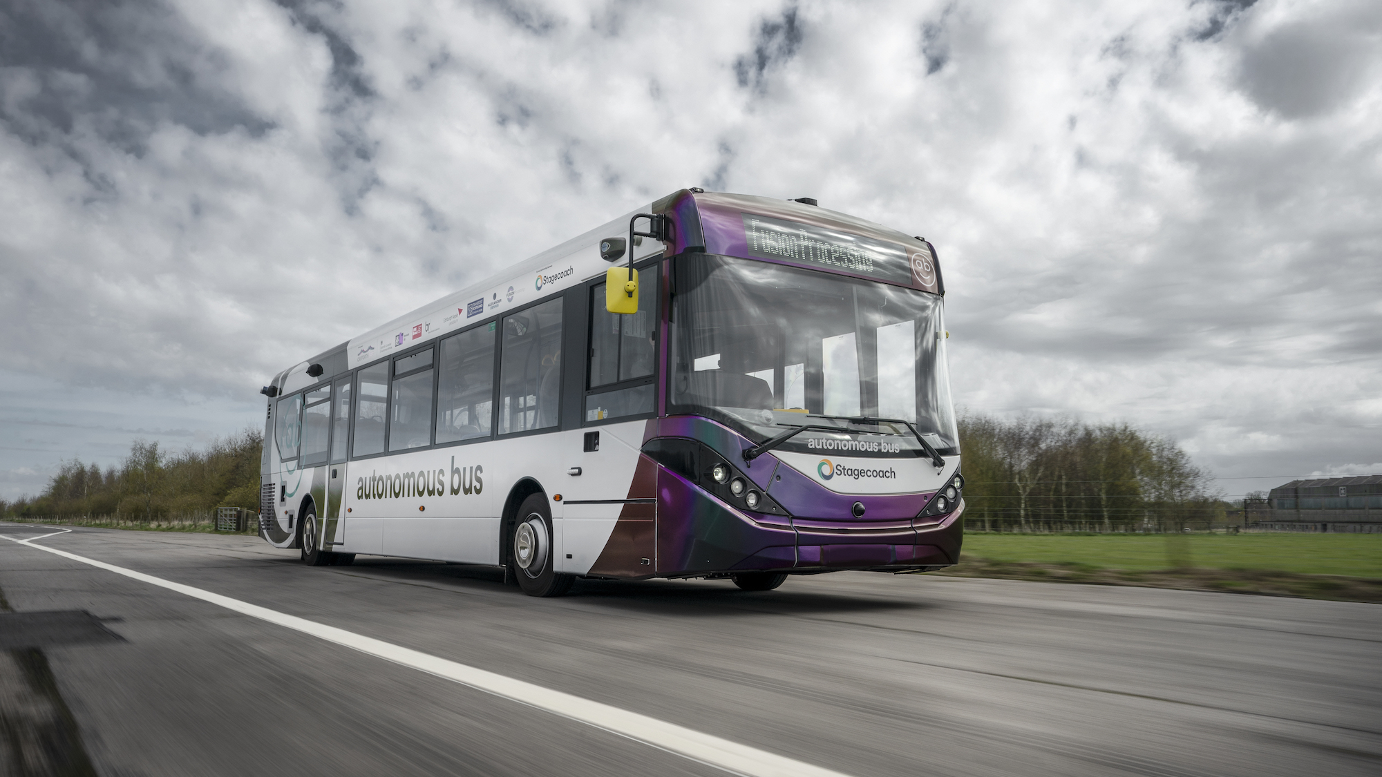 The world’s first self-driving public bus fleet is rolling out in Scotland