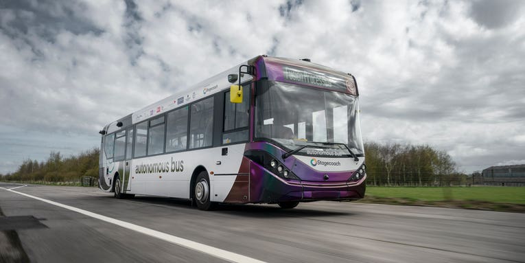 The world’s first self-driving public bus fleet is rolling out in Scotland