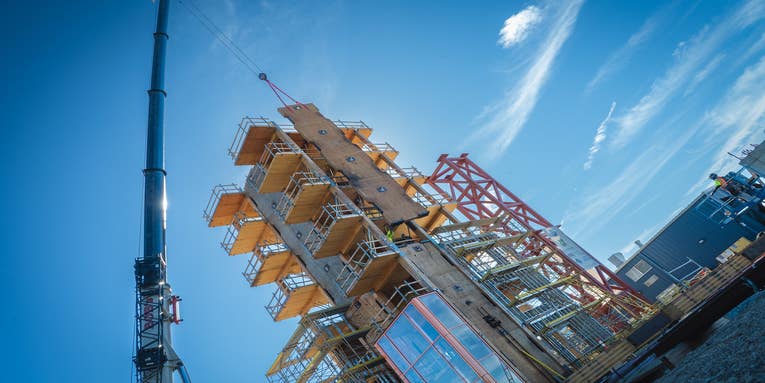 Can this 10-story wooden building survive a seismic shakedown?