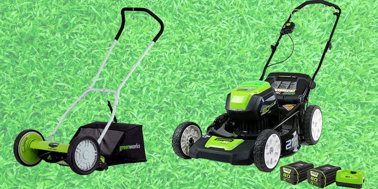 Beautify your backyard with up to 47% off Greenworks power tools on Amazon