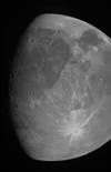 Jupiter moon Ganymede closeup 