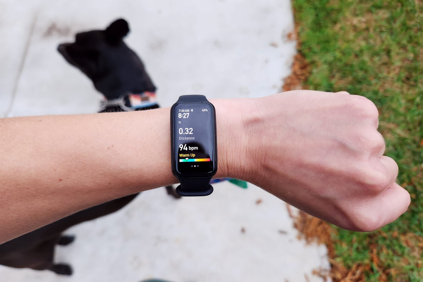 The Amazfit Band 7 is a minimal yet capable fitness watch.