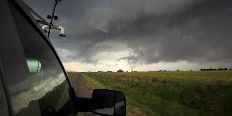 ‘Erratic’ tornado hits Oklahoma as storms barrel east from the Great Plains