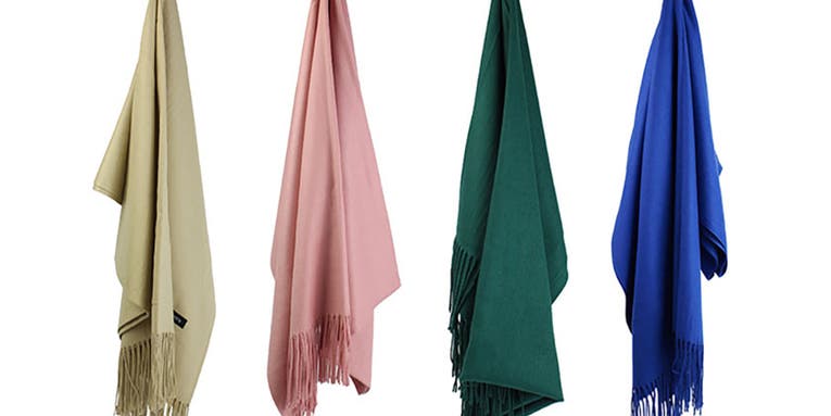 Get this cashmere blend shawl for $15 ahead of Mother’s Day