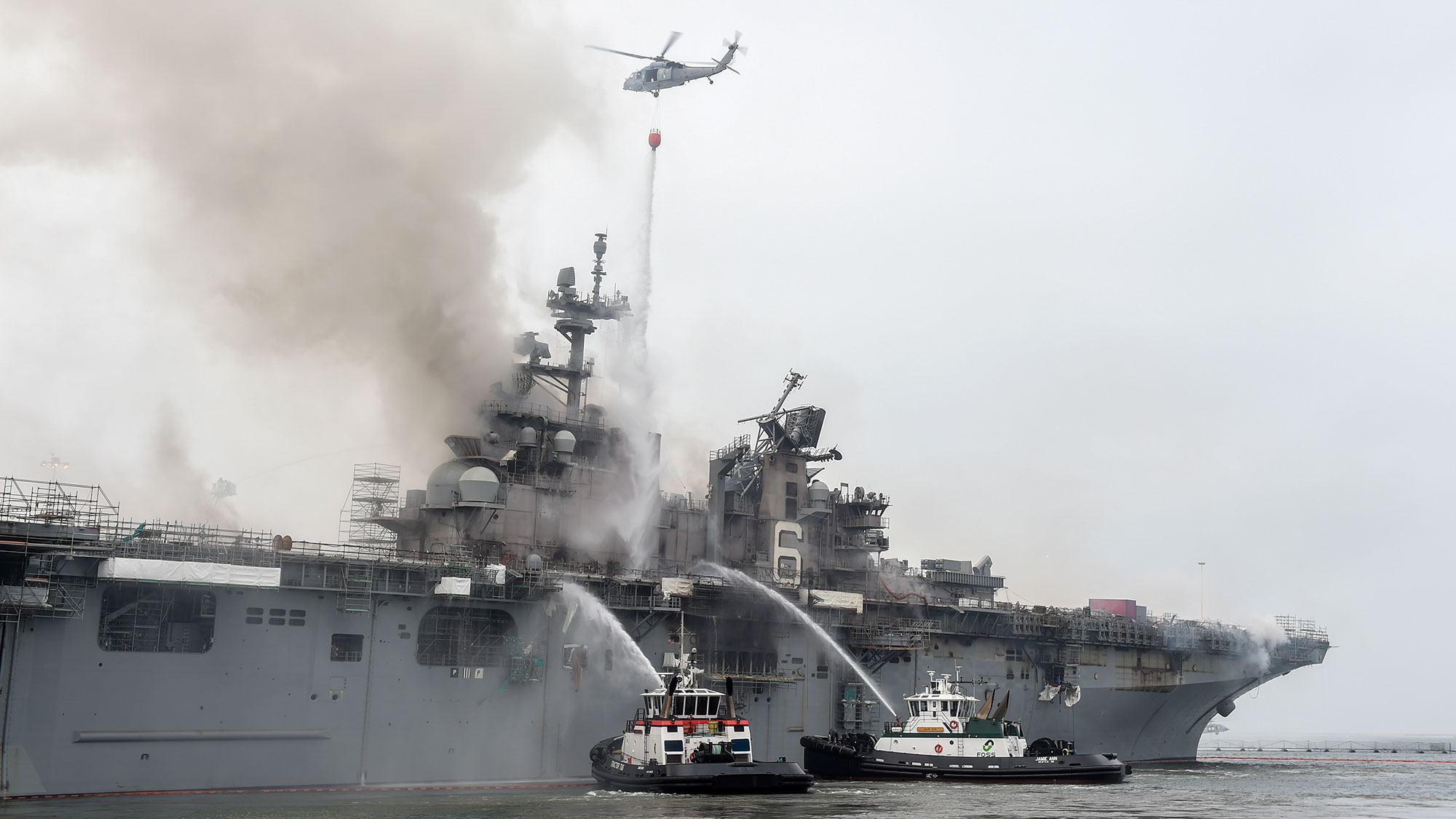 Watchdog sounds alarm on the Navy’s fire preparedness