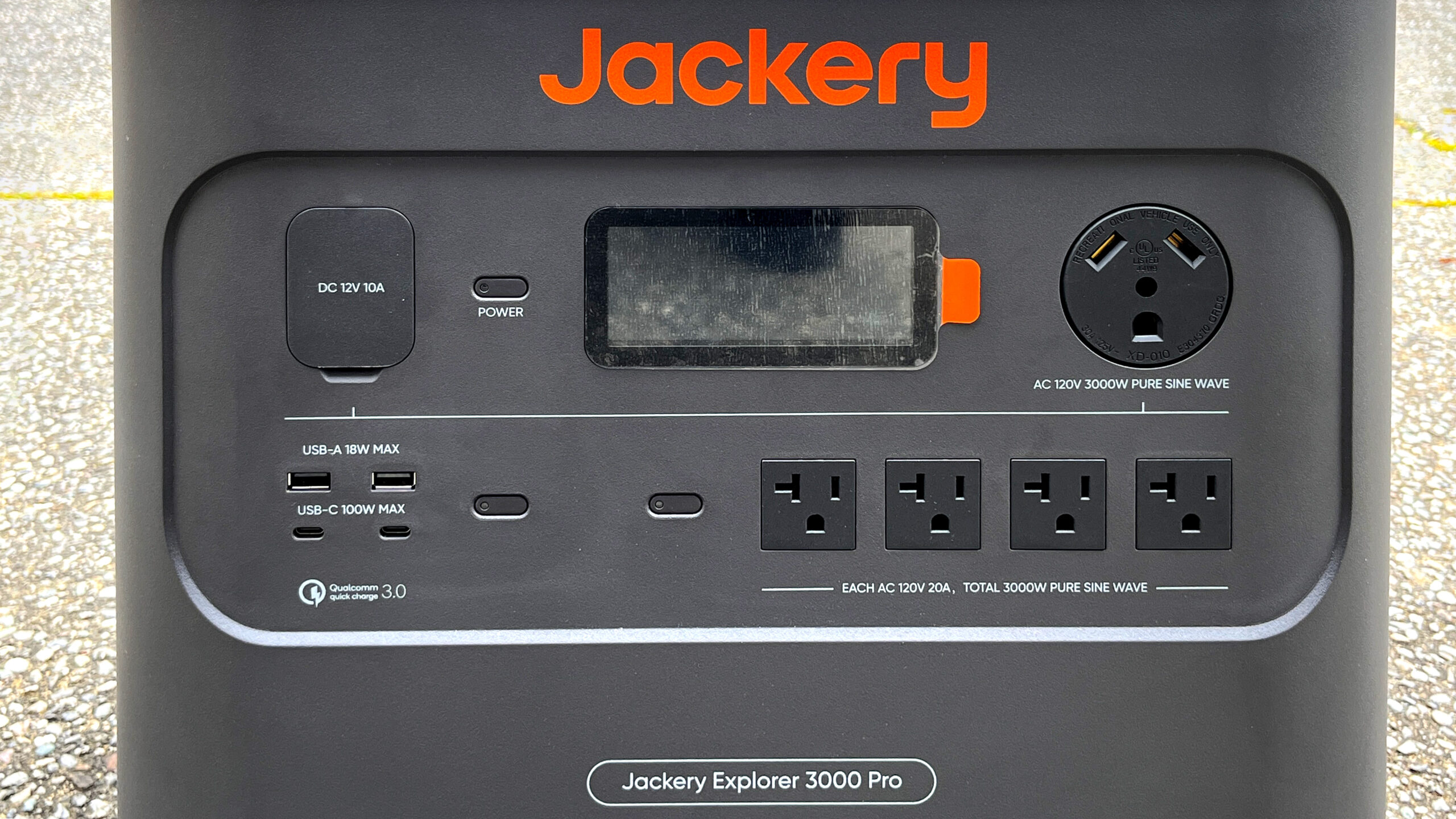 Jackery Explorer 3000 front view