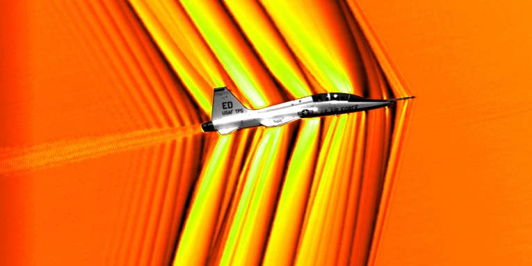 How fast is supersonic flight, and why does it create sonic booms?