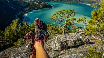 For a better hike, try swapping clunky boots for barefoot shoes