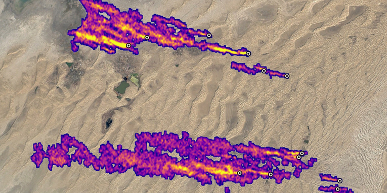 Satellites traced super methane plumes to Turkmenistan’s gas fields