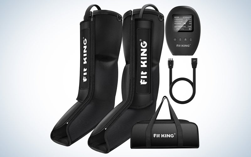 Fit King compression boots with its accessories