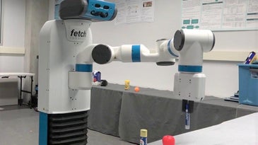 This helpful robot uses a camera to find items for people with dementia