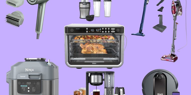 Enhance your countertops and carpets with SharkNinja appliances up to 40% off at Amazon