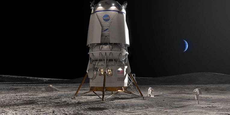 NASA chooses Blue Origin to build Artemis V lunar lander