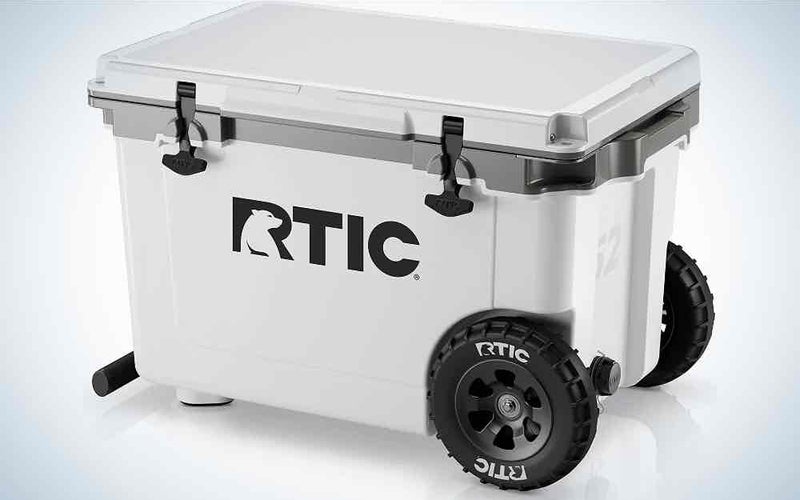 RTIC 52 Quart Ultra Light Wheeled Hard Cooler