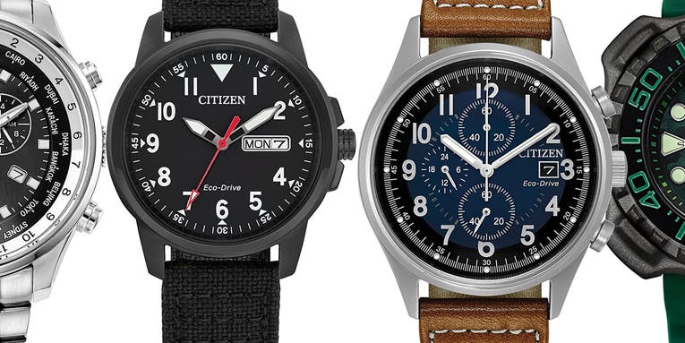 Just about every type of Citizen watch is on-sale at Amazon right now