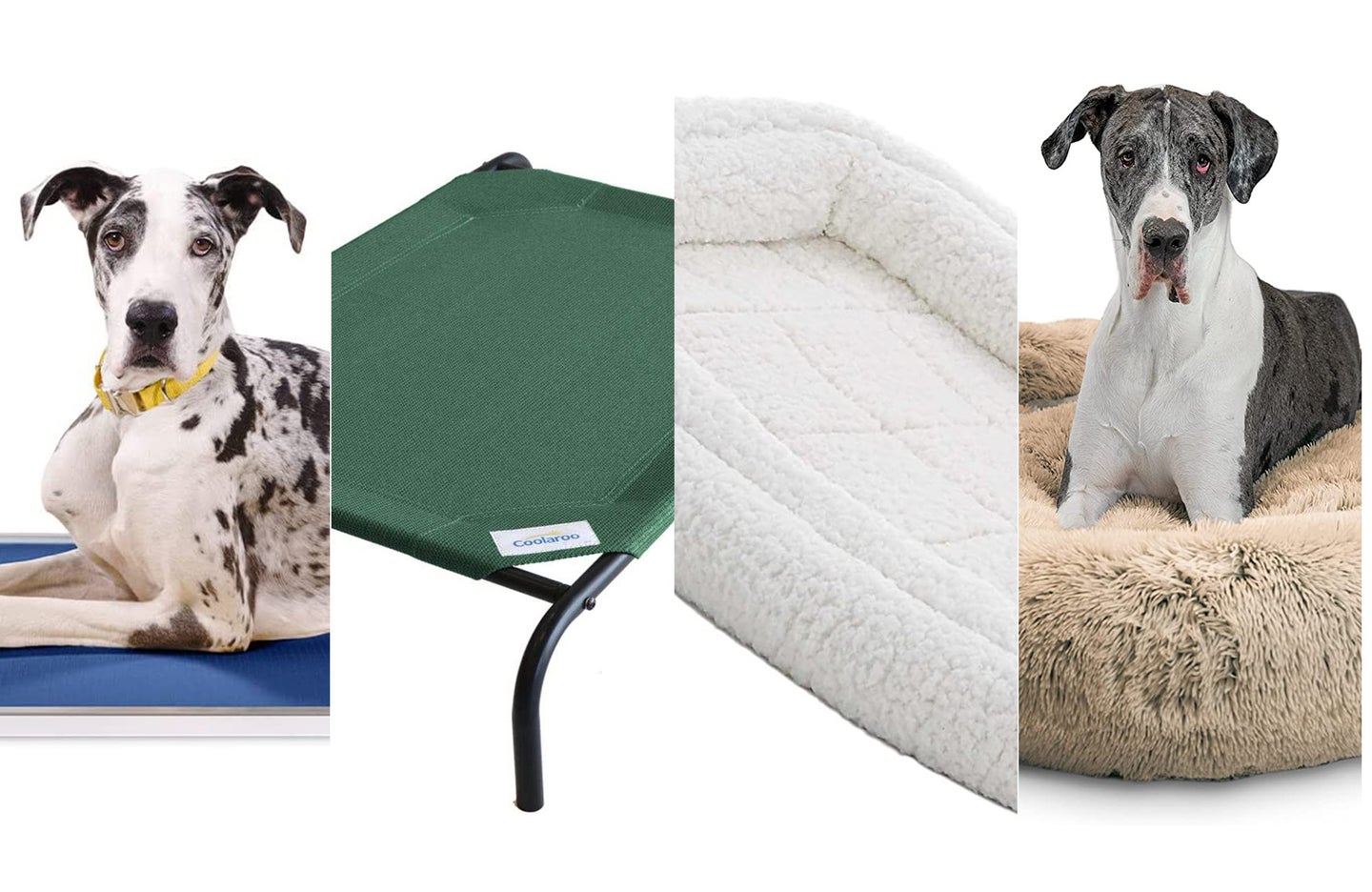 The best dog beds for large dogs composited