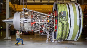 The metallic guts of GE’s massive jet engines, in photos