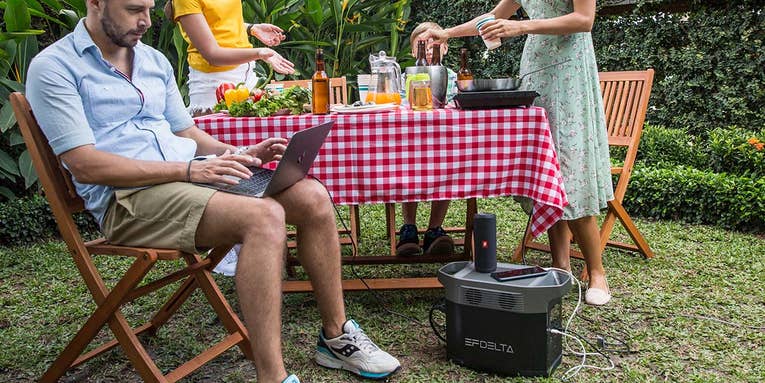 Ten times the speed of most portable power stations on the market, this solar generator is now $300 off