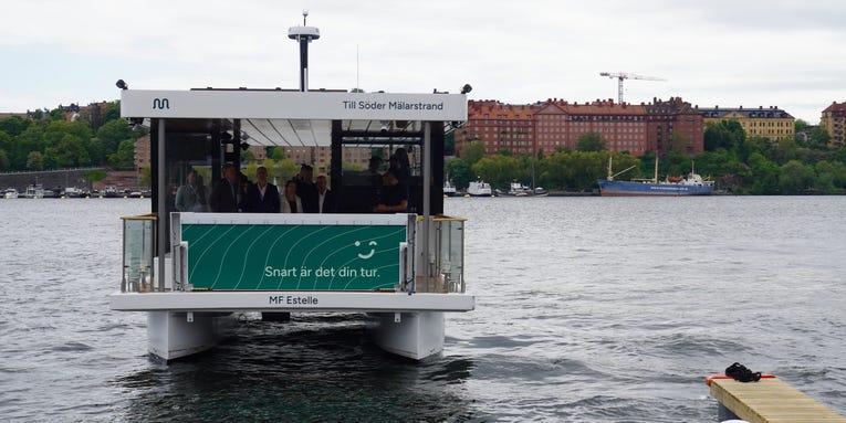 The world’s first self-driving ferry is now in service