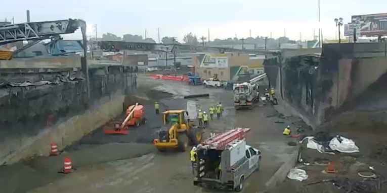 Join thousands of people watching I-95 repairs in 24/7 livestream