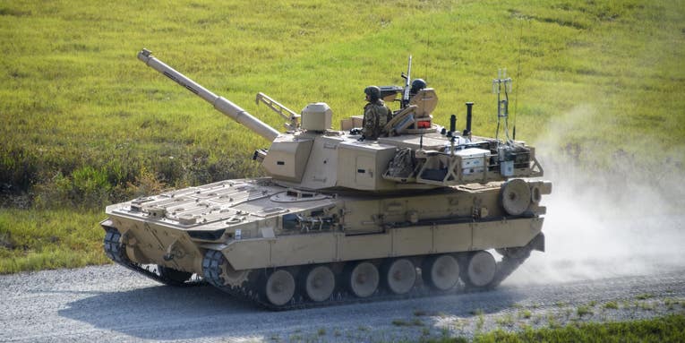 The Army’s new 42-ton assault vehicle has a compelling backstory