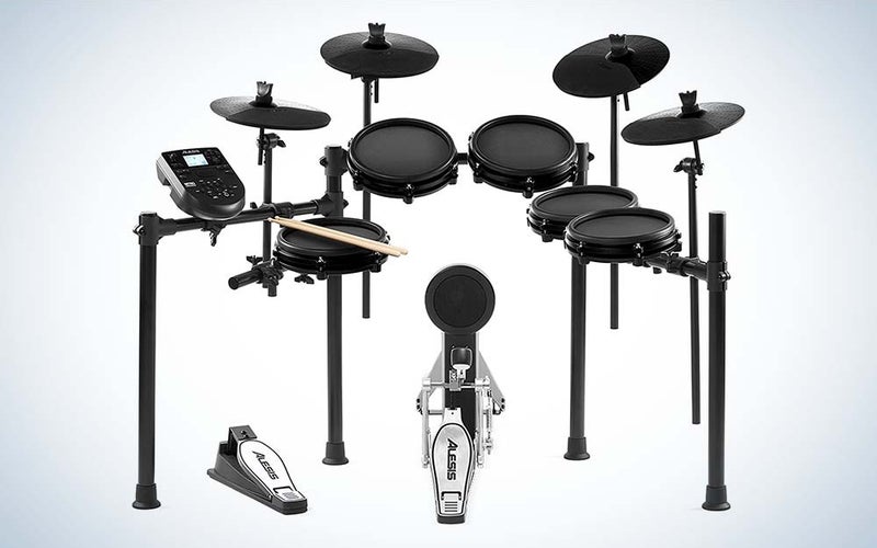 Alesis makes the best electronic drum set for beginners that's a big kit.