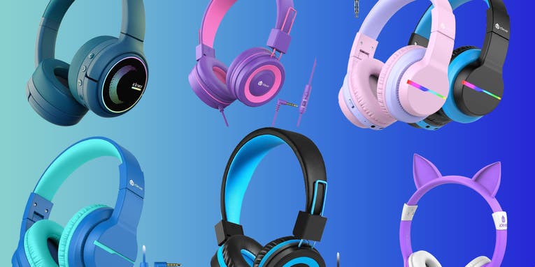 Gift your kid fun headphones with 20% off iClever on Amazon