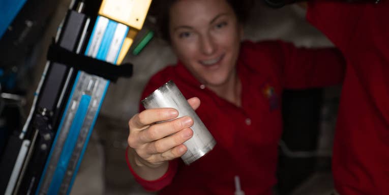 Onboard the ISS, nothing goes to waste—including sweat and pee