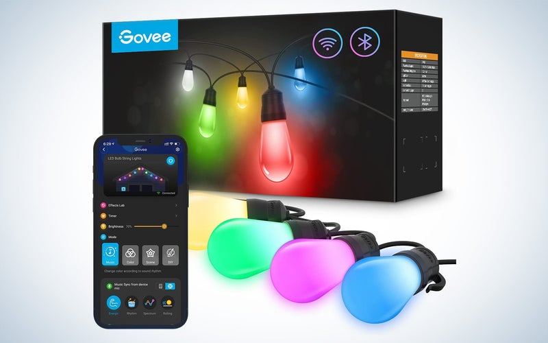 Govee best colored outdoor string lights