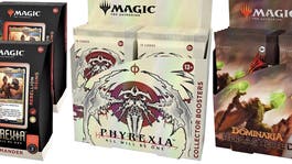 Magic The Gathering collector booster boxes and commander decks on-sale for Prime Day
