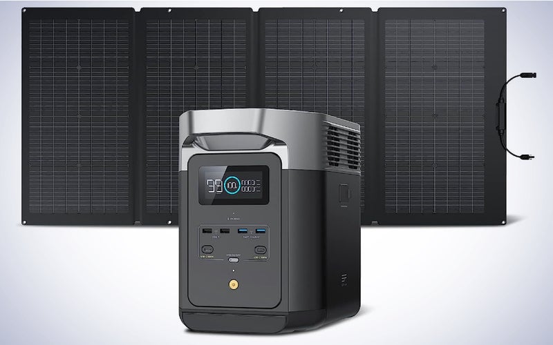 EF ECOFLOW Solar Generator DELTA2 with 220W Solar Panel