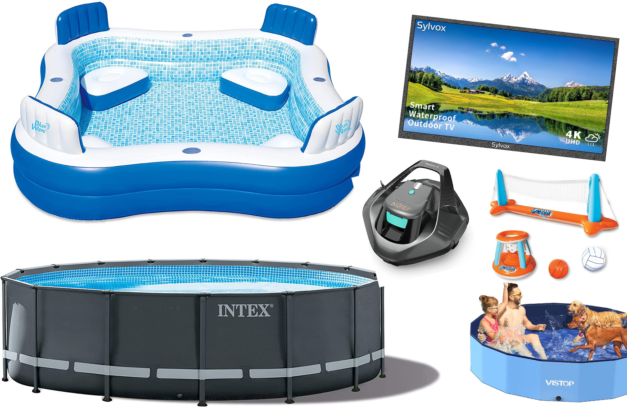 Save big on an above-ground pool and accessories this Prime Day,