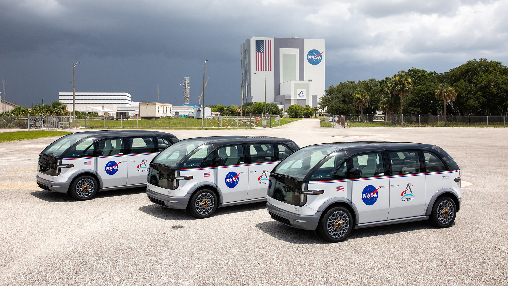 Check out NASA’s fun new electric vans