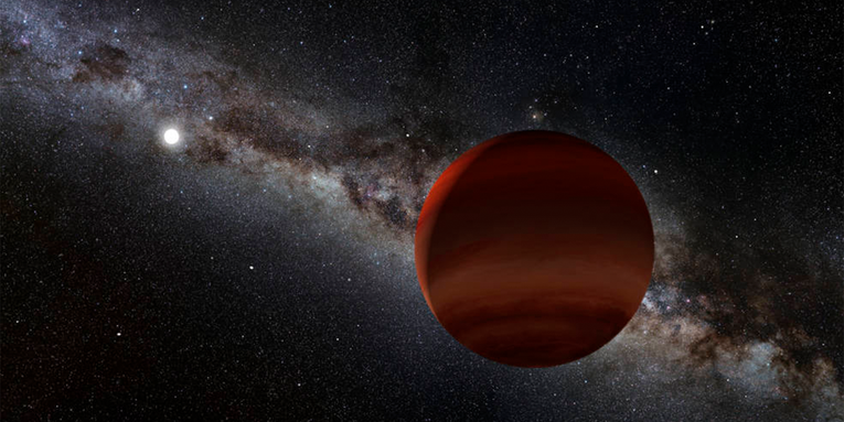 A Jupiter-sized dwarf star burns half as hot as a campfire