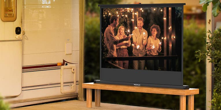 Bring the movies outside with this outdoor movie bundle now $200