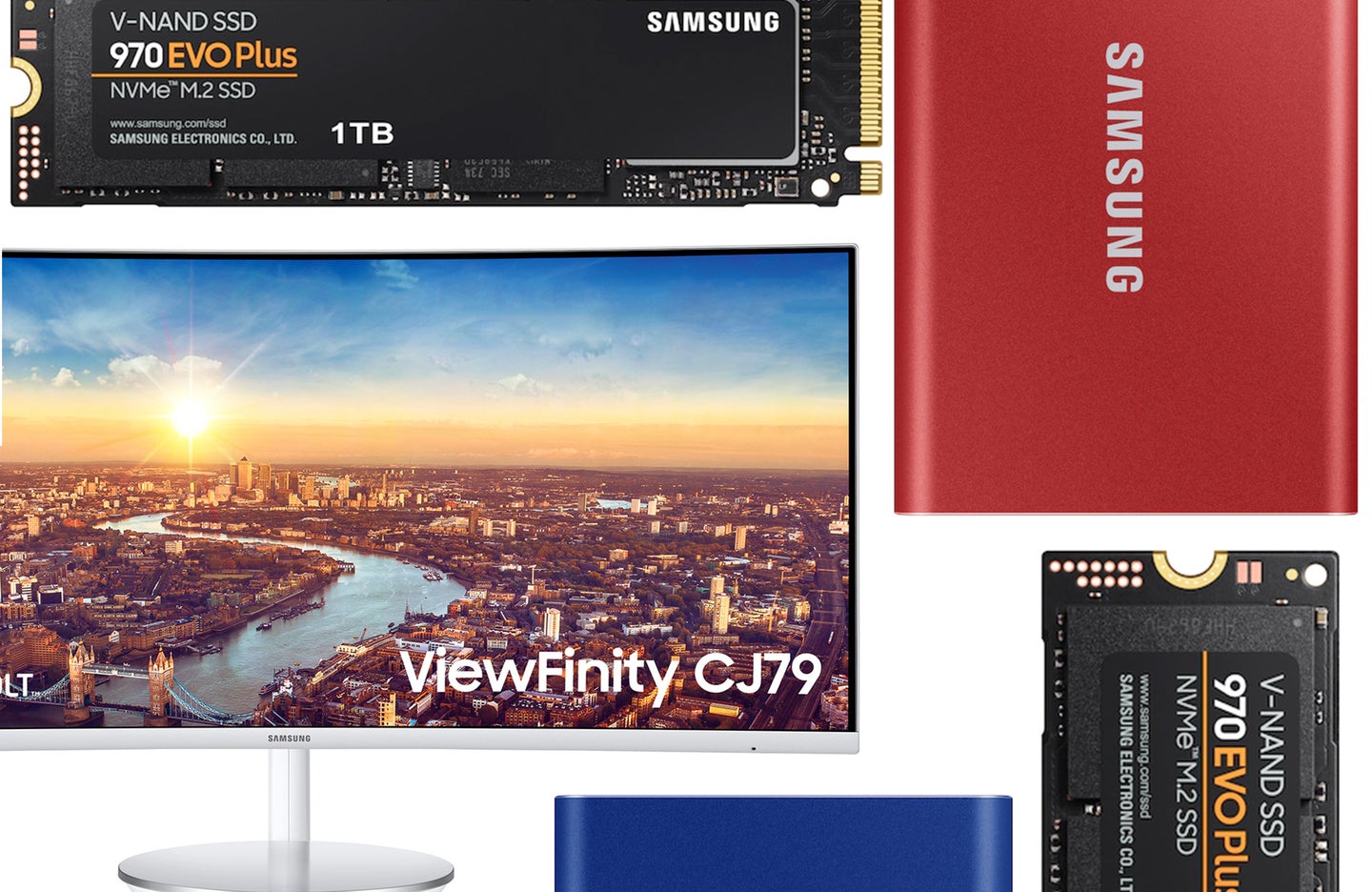 Samsung back to school deals on monitors and SSDs