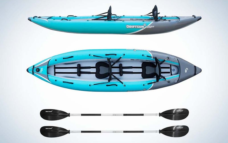 Driftsun makes the best inflatable kayak for whitewater.