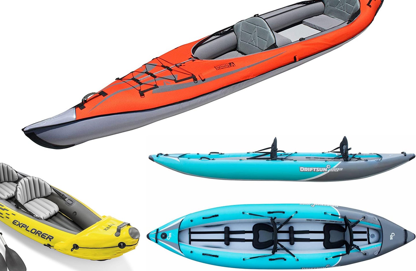 Set sail on one of the best inflatable kayaks.