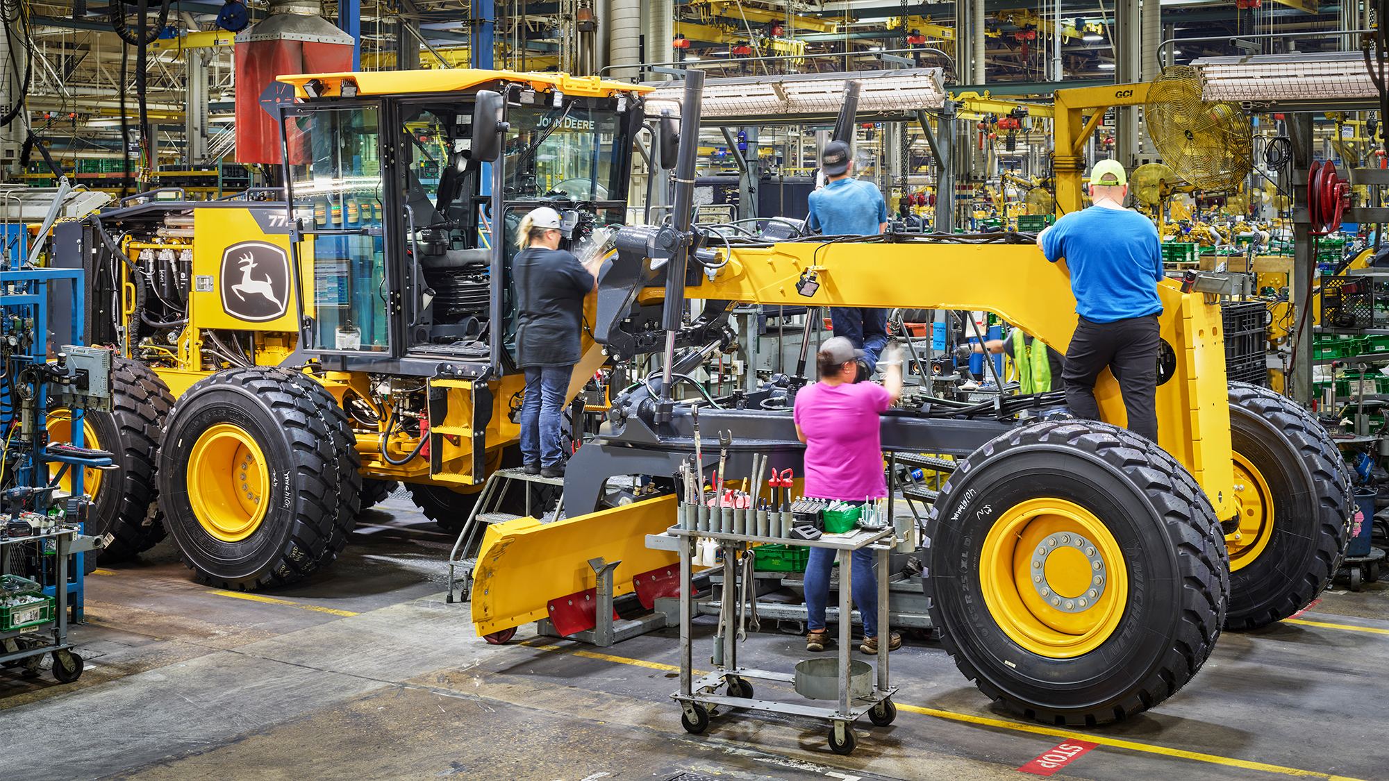 In photos: How John Deere builds its massive machines