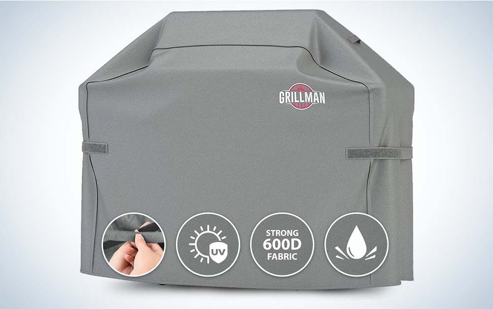 Grillman makes the best grill cover that's almost rip-proof.