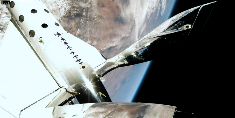 Virgin Galactic’s second commercial flight sent three tourists to space’s edge