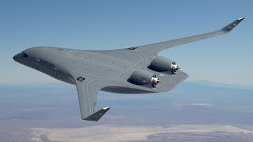 Air Force funds ‘blended wing body’ plane design for long-range, fuel-efficient flight