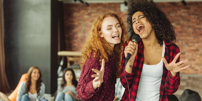 Host an epic karaoke night with just a laptop and a mic