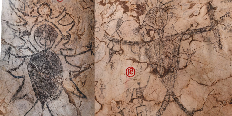 Newly dated cave art tells a dark story in Borneo’s history
