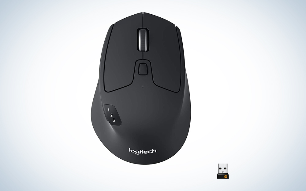 Logitech M720 Multi-device Dual-mode Wireless Mouse Black