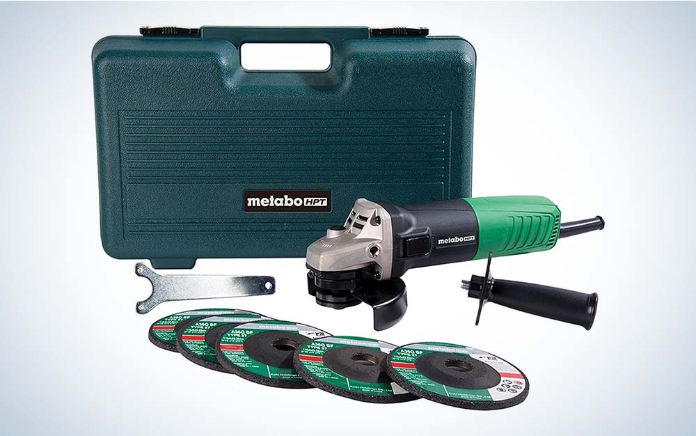 Metabo makes one of the best angle grinders at a budget-friendly price.